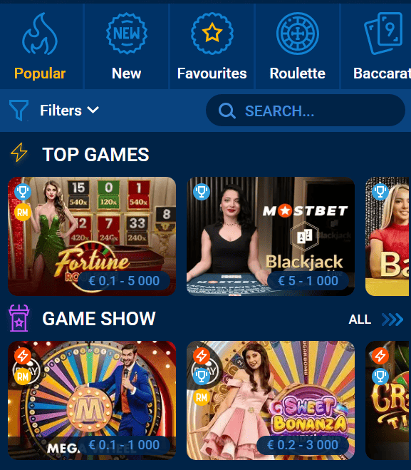Live casino